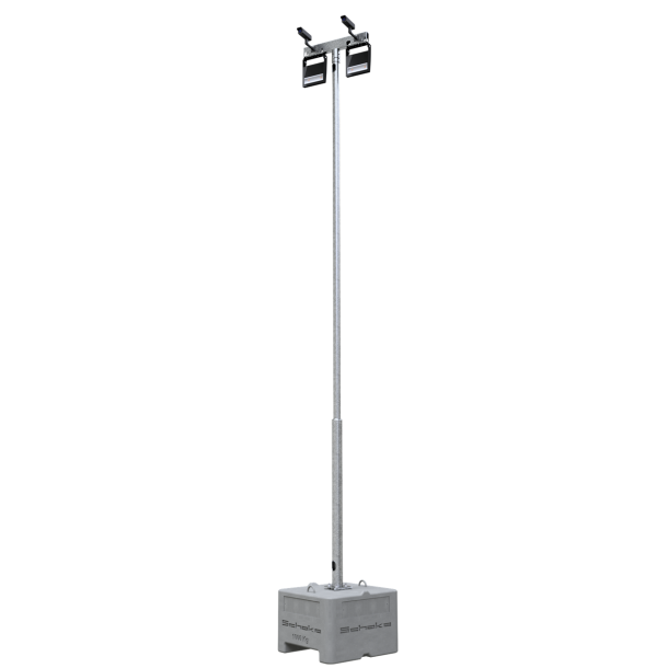 Camera pole SET | made of steel | Accessory: | camera traverse, galvanized | see data sheet for further details